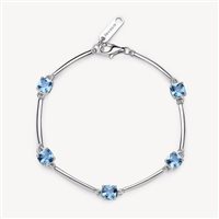 Pulsera Brosway Mujer FANCY CLOUD LIGHT BLUE in Plata Zirconia FCL05